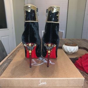Christian Louboutin Edo Empire 100mm booties
